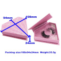 Hot selling eyelashes 100% Real Mink hair material  Thick 3D false eyelashes with Beautiful Diamond box packing